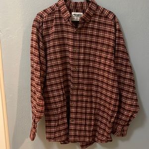 Mountain Khaki Flannel Button Down